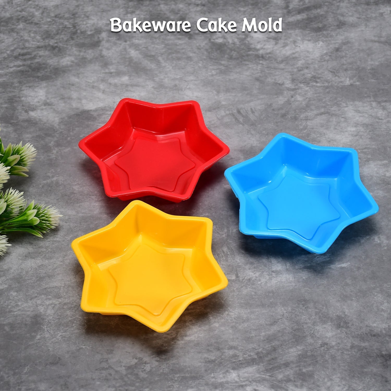 2725 Silicone Resin Mold Star Shape Full Flexible Mould 